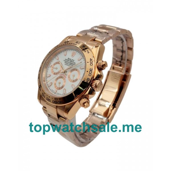 40MM Rose Gold Cases Replica Rolex Daytona 116505 UK Watches >> Rolexsubmariner.uk.com