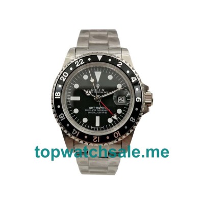 40MM Steel Cases Replica Rolex GMT-Master 16750 UK Watches >> Rolexsubmariner.uk.com