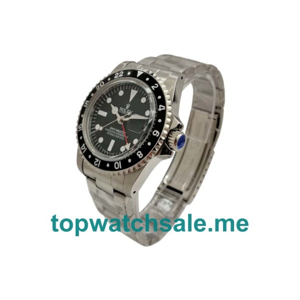 40MM Steel Cases Replica Rolex GMT-Master 16750 UK Watches >> Rolexsubmariner.uk.com