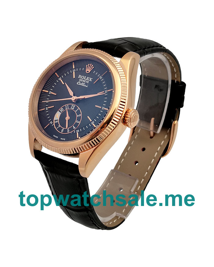 39MM Rose Gold Cases Replica Rolex Cellini 50525 UK Watches >> Rolexsubmariner.uk.com