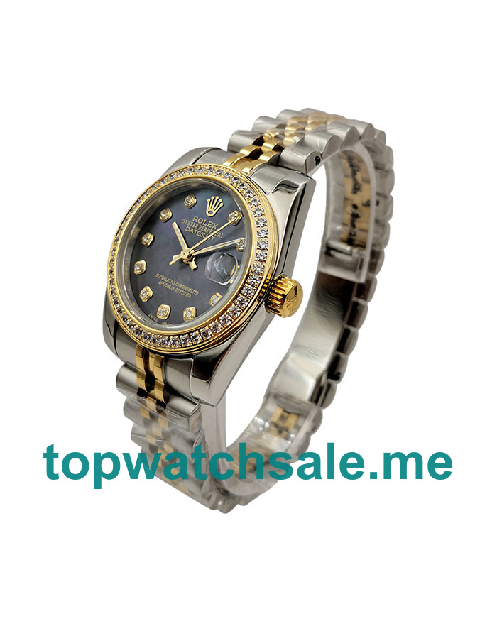 31MM Steel And Gold Cases Replica Rolex Datejust 178383 UK Watches >> Rolexsubmariner.uk.com