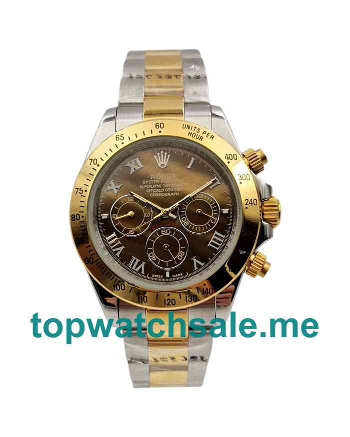 40MM Steel And Gold Cases Replica Rolex Daytona 116523 UK Watches >> Rolexsubmariner.uk.com