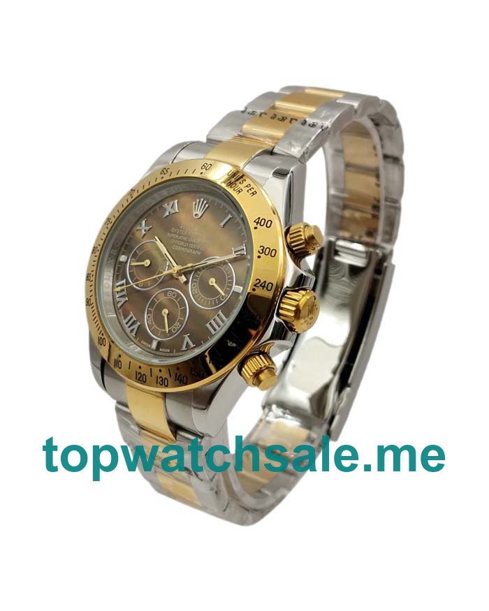 40MM Steel And Gold Cases Replica Rolex Daytona 116523 UK Watches >> Rolexsubmariner.uk.com