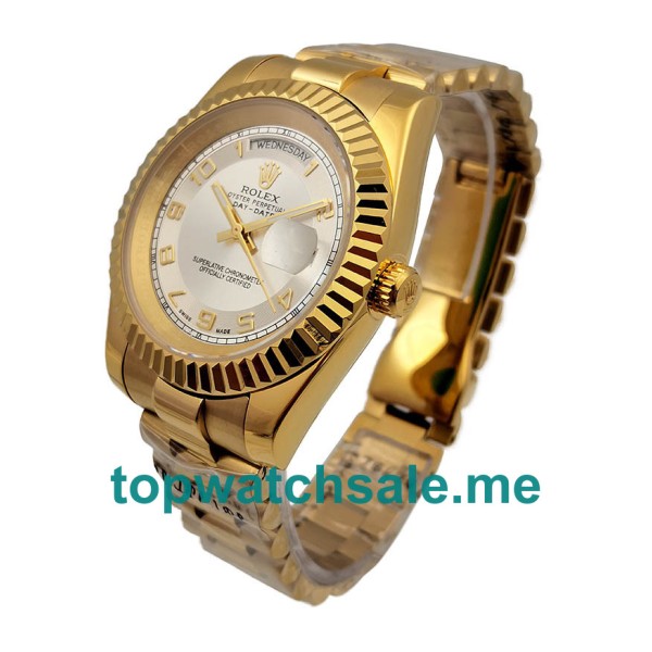 41MM Gold Cases Replica Rolex Day-Date II 218238 UK Watches >> Rolexsubmariner.uk.com