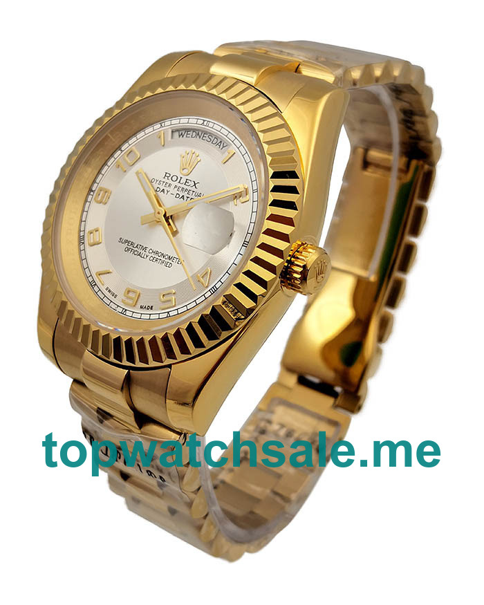 41MM Gold Cases Replica Rolex Day-Date II 218238 UK Watches >> Rolexsubmariner.uk.com