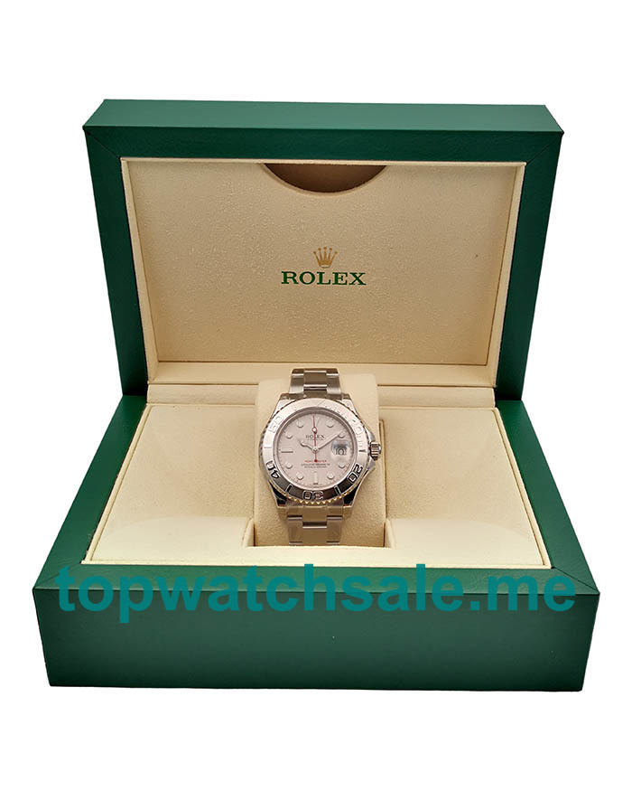 40MM Swiss Steel And Platinum Cases Replica Rolex Yacht-Master 116622 UK Watches >> Rolexsubmariner.uk.com