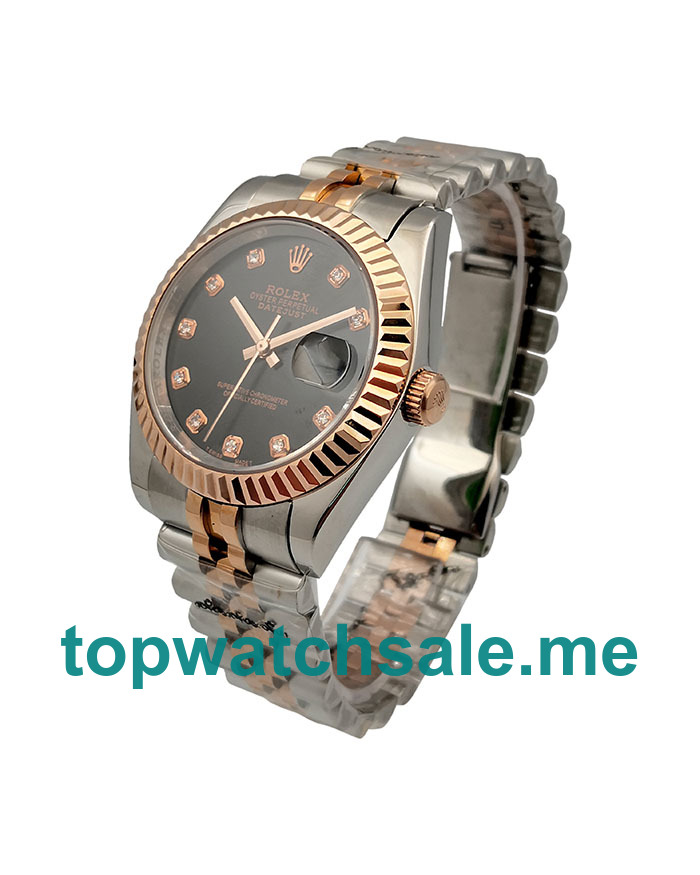 36MM Steel And Rose Gold Cases Replica Rolex Datejust 116231 UK Watches >> Rolexsubmariner.uk.com
