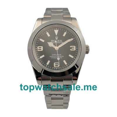 40MM Steel Cases Replica Rolex Explorer 214270 UK Watches >> Rolexsubmariner.uk.com