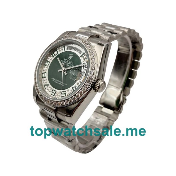 36MM Steel Cases Replica Rolex Day-Date 118346 UK Watches >> Rolexsubmariner.uk.com