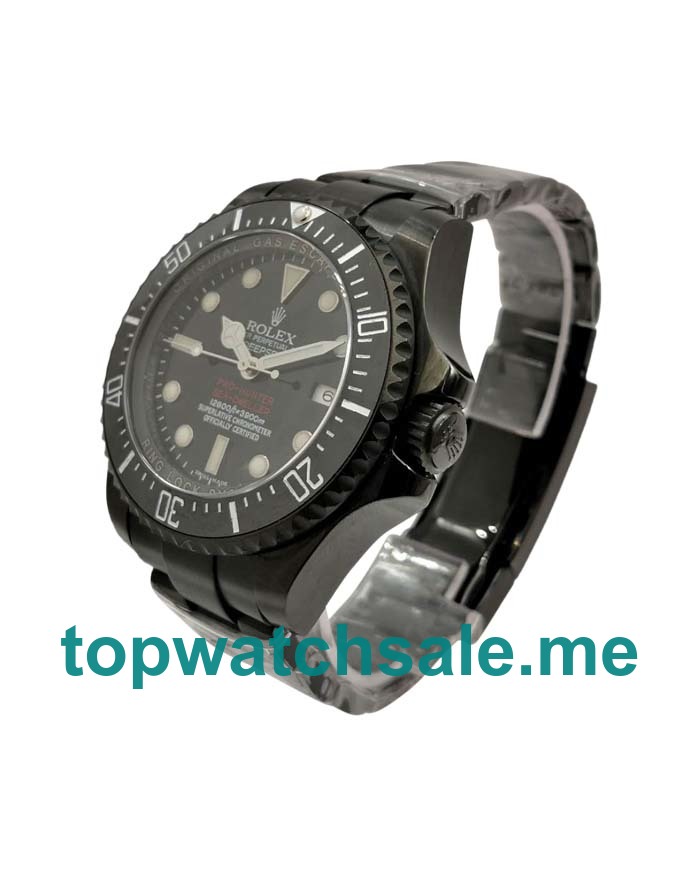 44MM Swiss Black Steel Cases Replica Rolex Sea-Dweller Deepsea 116660 UK Watches >> Rolexsubmariner.uk.com