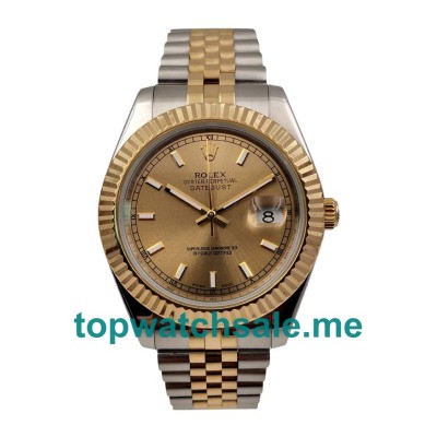 41MM Steel And Gold Cases Replica Rolex Datejust 116233 UK Watches >> Rolexsubmariner.uk.com