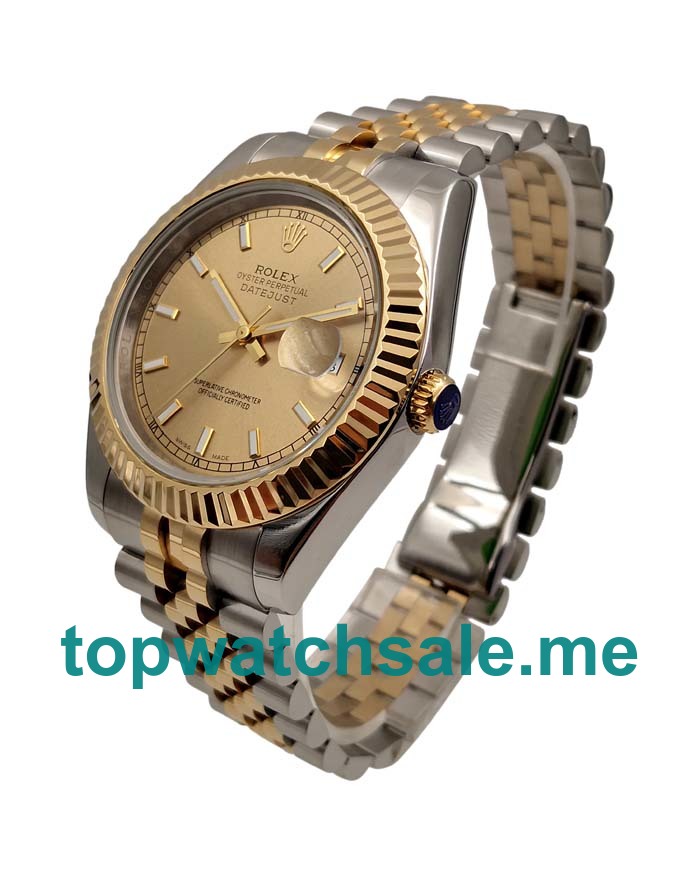 41MM Steel And Gold Cases Replica Rolex Datejust 116233 UK Watches >> Rolexsubmariner.uk.com