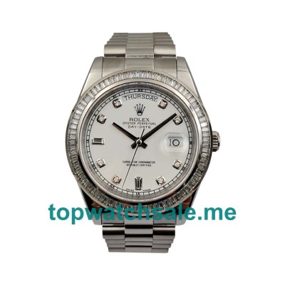 41MM Swiss Steel Cases Replica Rolex Day-Date 118346 UK Watches >> Rolexsubmariner.uk.com