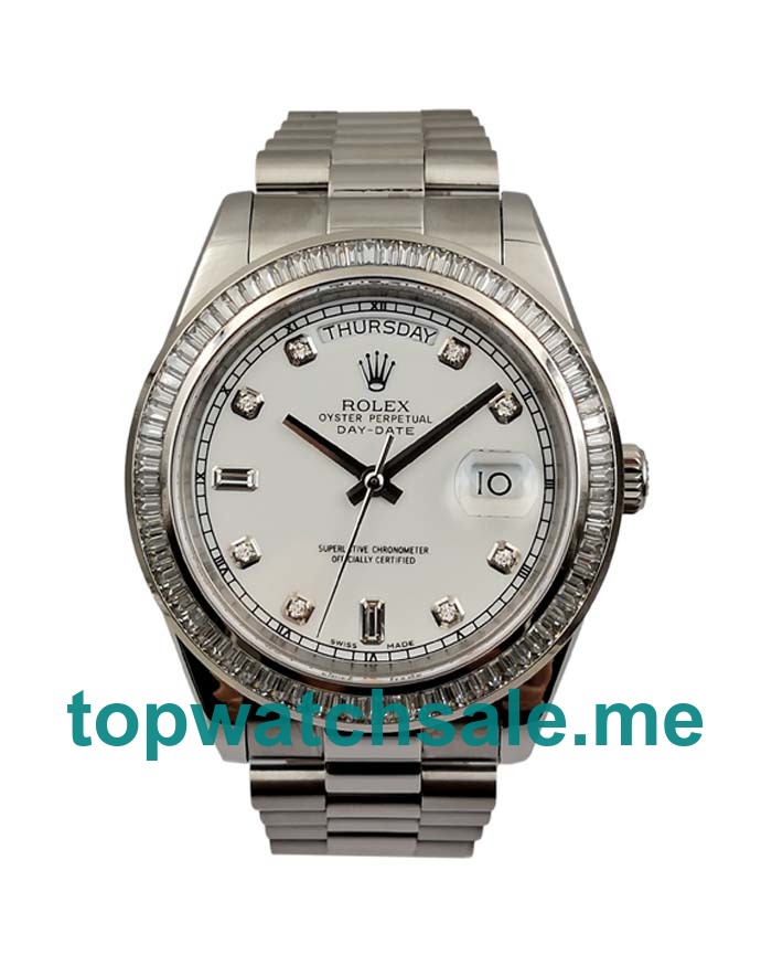41MM Swiss Steel Cases Replica Rolex Day-Date 118346 UK Watches >> Rolexsubmariner.uk.com
