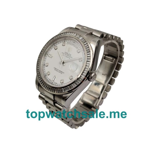 41MM Swiss Steel Cases Replica Rolex Day-Date 118346 UK Watches >> Rolexsubmariner.uk.com