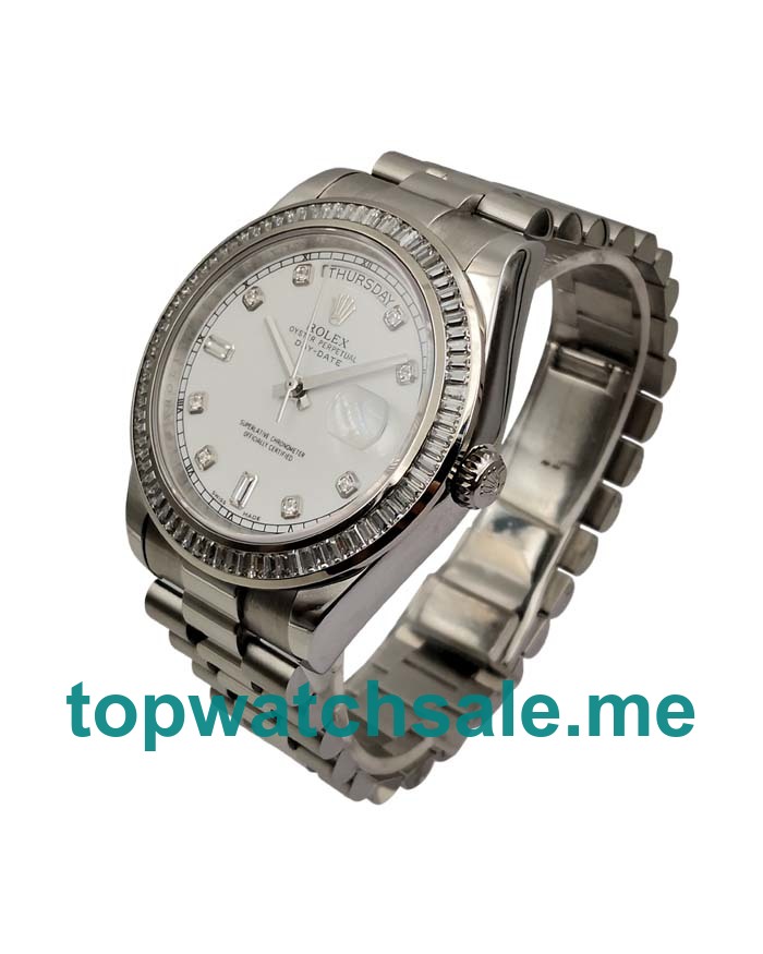 41MM Swiss Steel Cases Replica Rolex Day-Date 118346 UK Watches >> Rolexsubmariner.uk.com