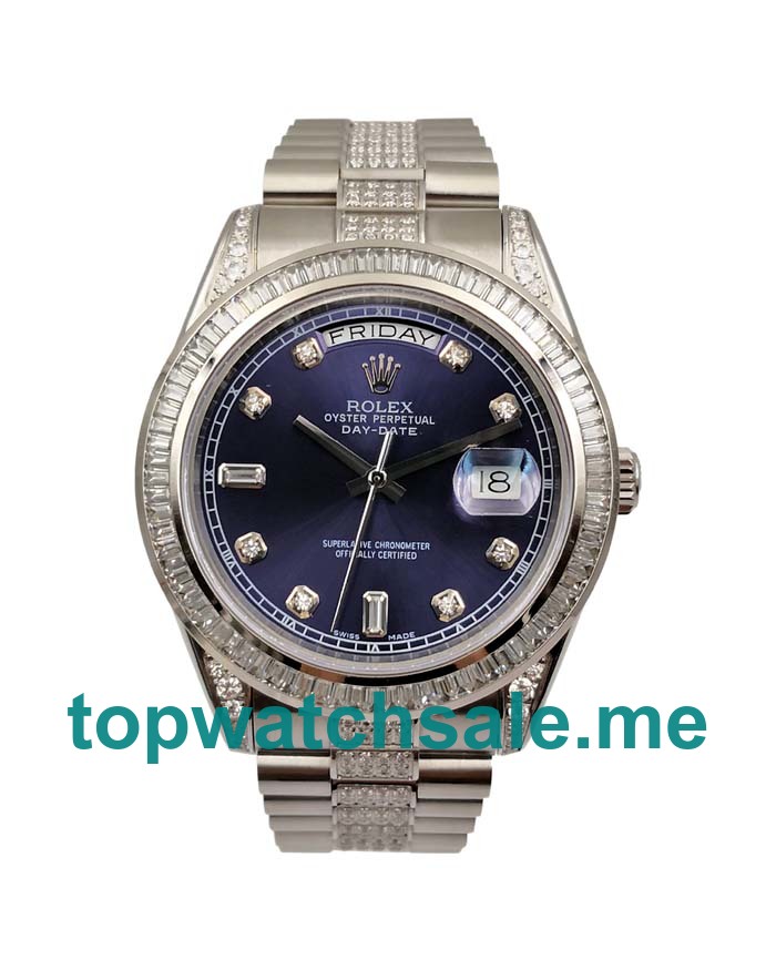 41MM Swiss Steel Cases Replica Rolex Day-Date 118346 UK Watches >> Rolexsubmariner.uk.com