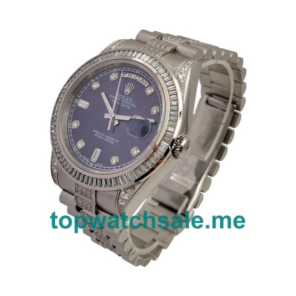 41MM Swiss Steel Cases Replica Rolex Day-Date 118346 UK Watches >> Rolexsubmariner.uk.com