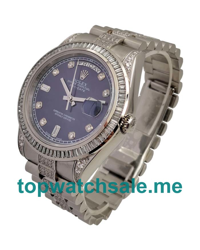 41MM Swiss Steel Cases Replica Rolex Day-Date 118346 UK Watches >> Rolexsubmariner.uk.com