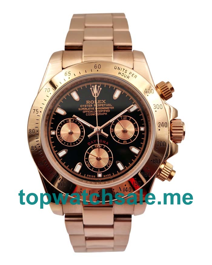 40MM Rose Gold Cases Replica Rolex Daytona 116505 UK Watches >> Rolexsubmariner.uk.com