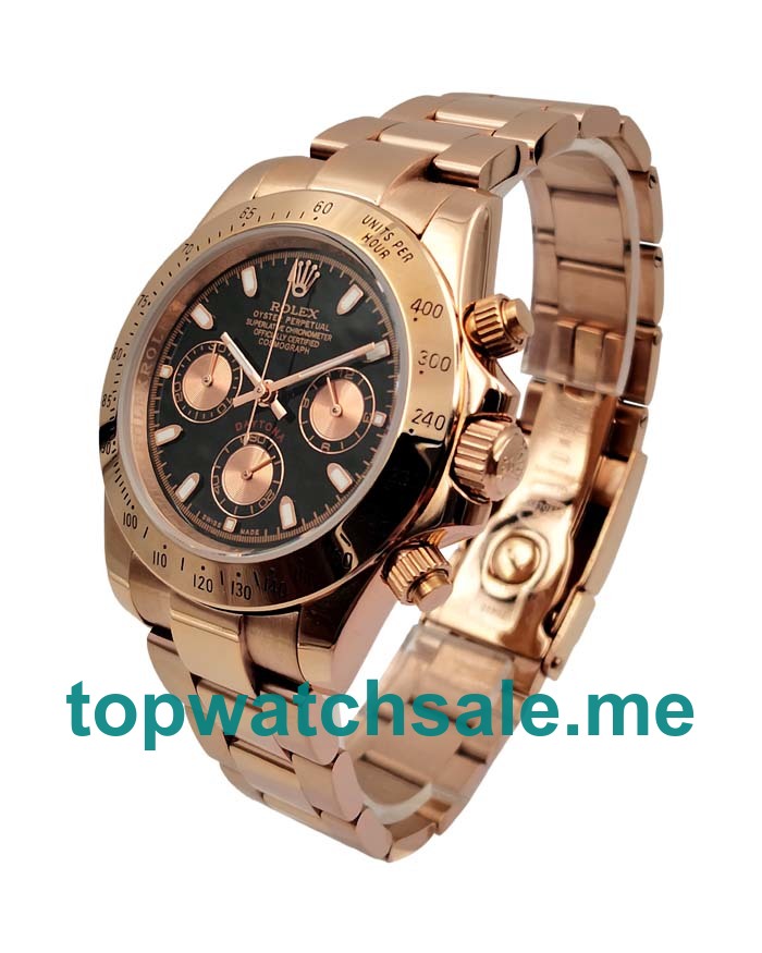 40MM Rose Gold Cases Replica Rolex Daytona 116505 UK Watches >> Rolexsubmariner.uk.com