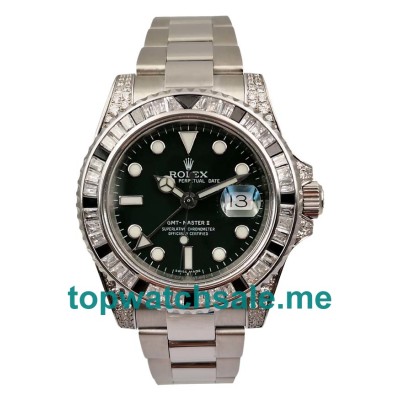 40MM Swiss Steel Cases Replica Rolex GMT-Master II 116710LN UK Watches >> Rolexsubmariner.uk.com