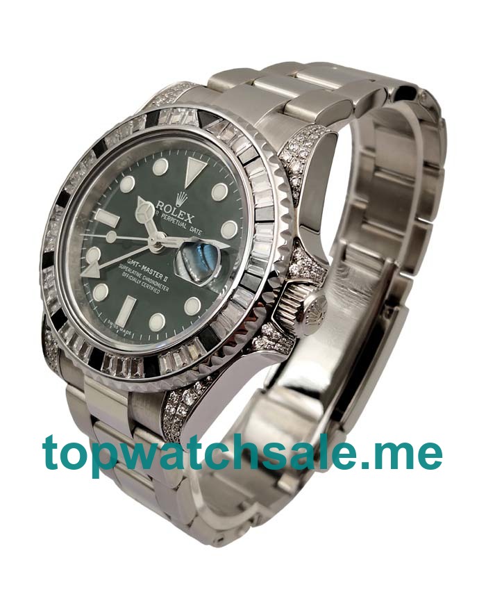 40MM Swiss Steel Cases Replica Rolex GMT-Master II 116710LN UK Watches >> Rolexsubmariner.uk.com