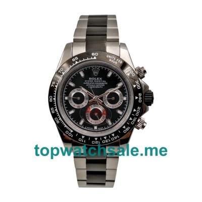 40MM Steel And Black Steel Cases Replica Rolex Daytona 116500 LN UK Watches >> Rolexsubmariner.uk.com