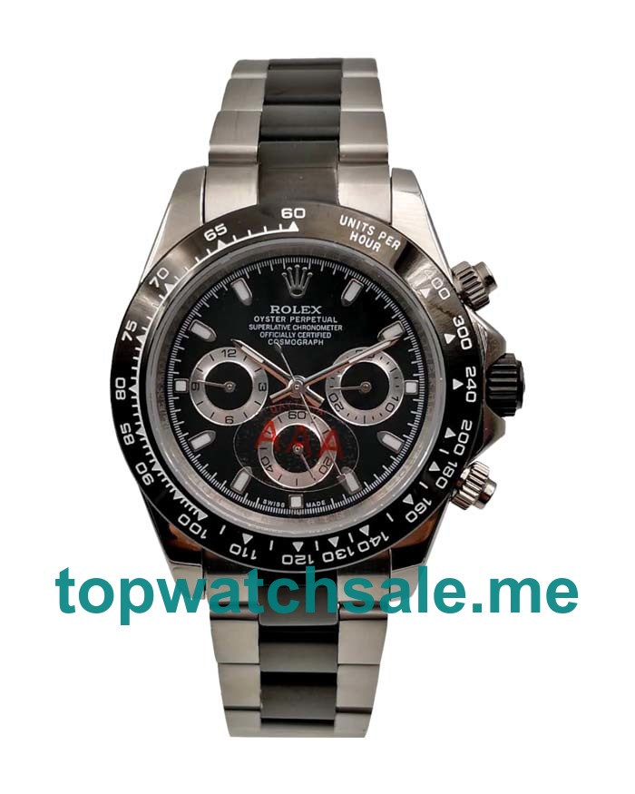 40MM Steel And Black Steel Cases Replica Rolex Daytona 116500 LN UK Watches >> Rolexsubmariner.uk.com