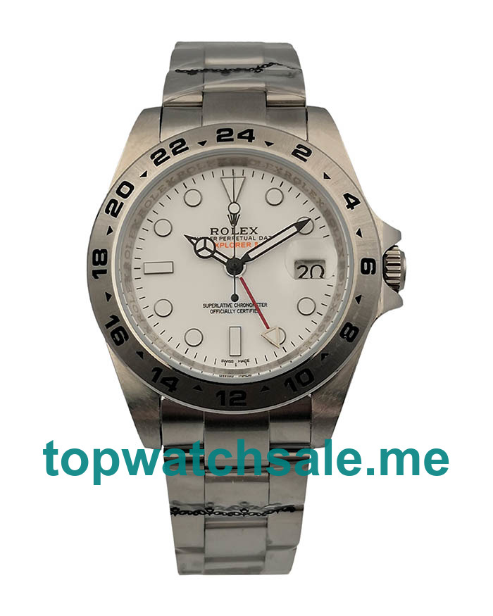 40MM Steel Cases Replica Rolex Explorer II 216570 UK Watches >> Rolexsubmariner.uk.com