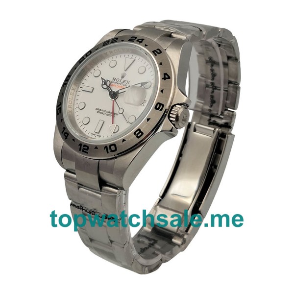 40MM Steel Cases Replica Rolex Explorer II 216570 UK Watches >> Rolexsubmariner.uk.com
