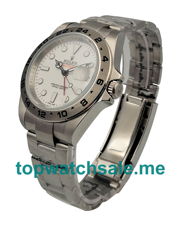 40MM Steel Cases Replica Rolex Explorer II 216570 UK Watches >> Rolexsubmariner.uk.com