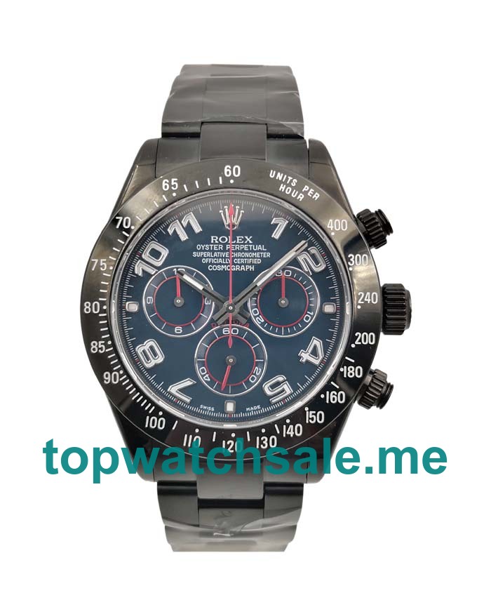 40MM Swiss Black Steel Cases Replica Rolex Daytona 116509 UK Watches >> Rolexsubmariner.uk.com