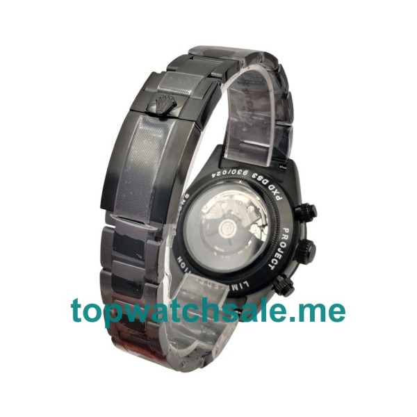 40MM Swiss Black Steel Cases Replica Rolex Daytona 116509 UK Watches >> Rolexsubmariner.uk.com