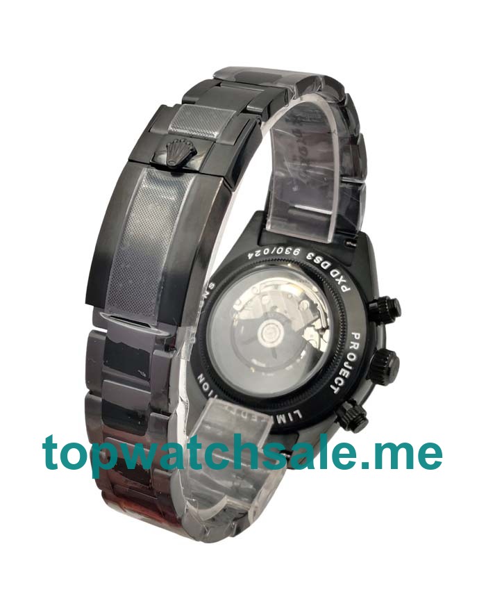 40MM Swiss Black Steel Cases Replica Rolex Daytona 116509 UK Watches >> Rolexsubmariner.uk.com