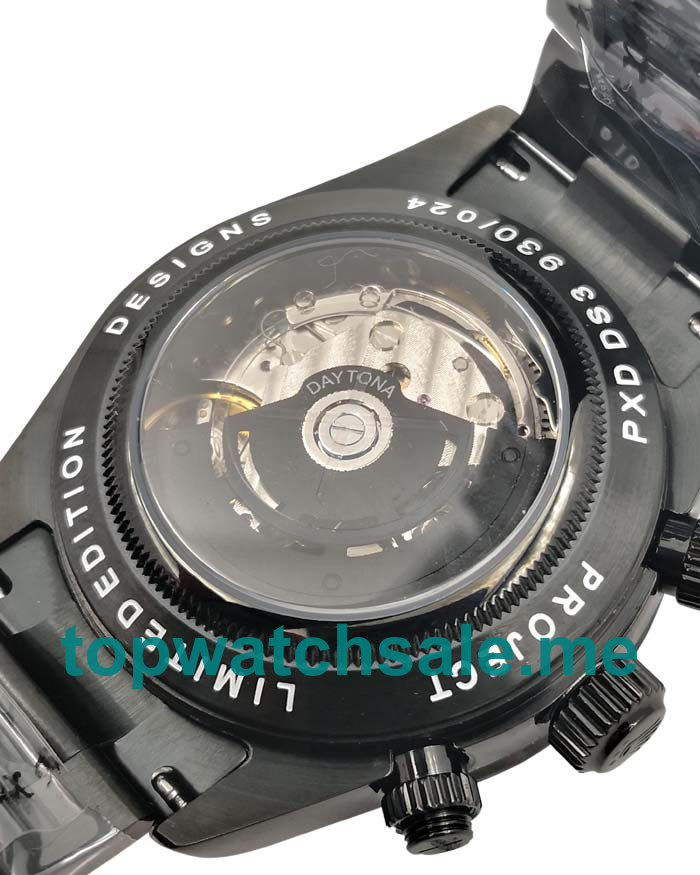 40MM Swiss Black Steel Cases Replica Rolex Daytona 116509 UK Watches >> Rolexsubmariner.uk.com