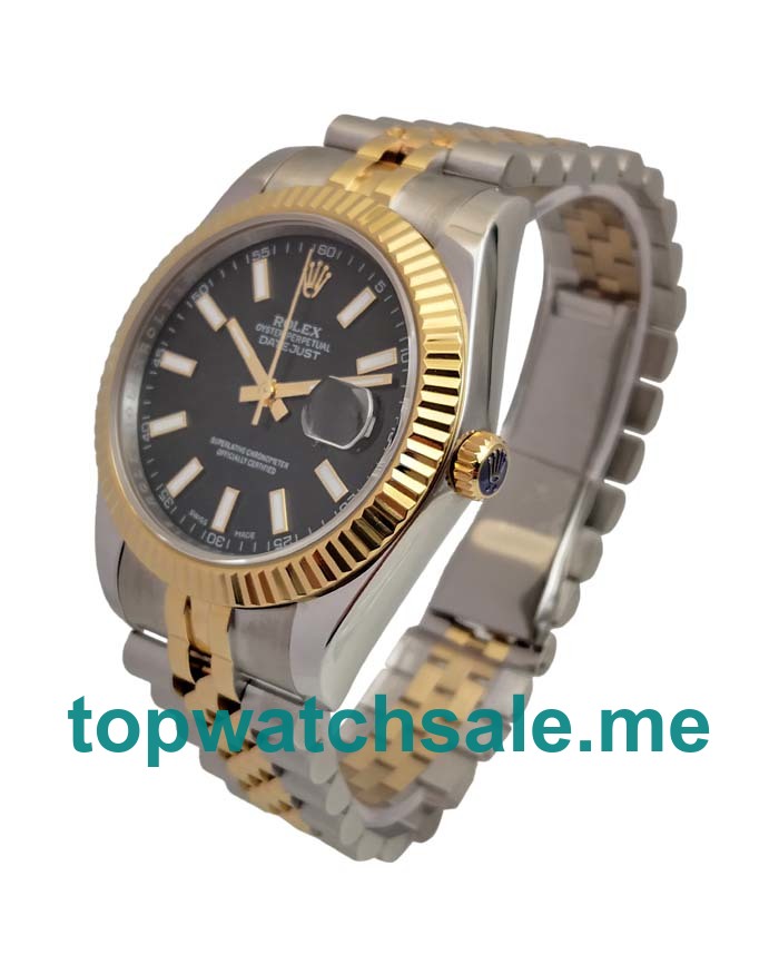 41MM Swiss Steel And Gold Cases Replica Rolex Datejust II 116333 EW UK Watches >> Rolexsubmariner.uk.com