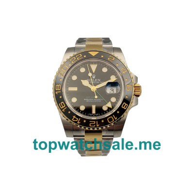 40MM Swiss Steel And Gold Cases Replica Rolex GMT-Master II 116713 LN UK Watches >> Rolexsubmariner.uk.com