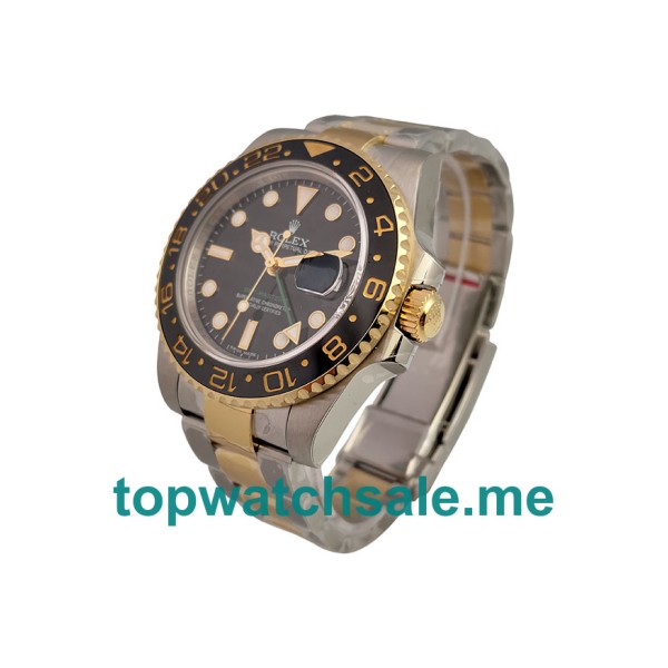 40MM Swiss Steel And Gold Cases Replica Rolex GMT-Master II 116713 LN UK Watches >> Rolexsubmariner.uk.com