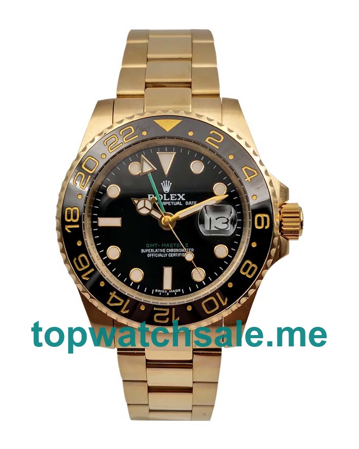 40MM Gold Cases Replica Rolex GMT-Master II 116718 UK Watches >> Rolexsubmariner.uk.com