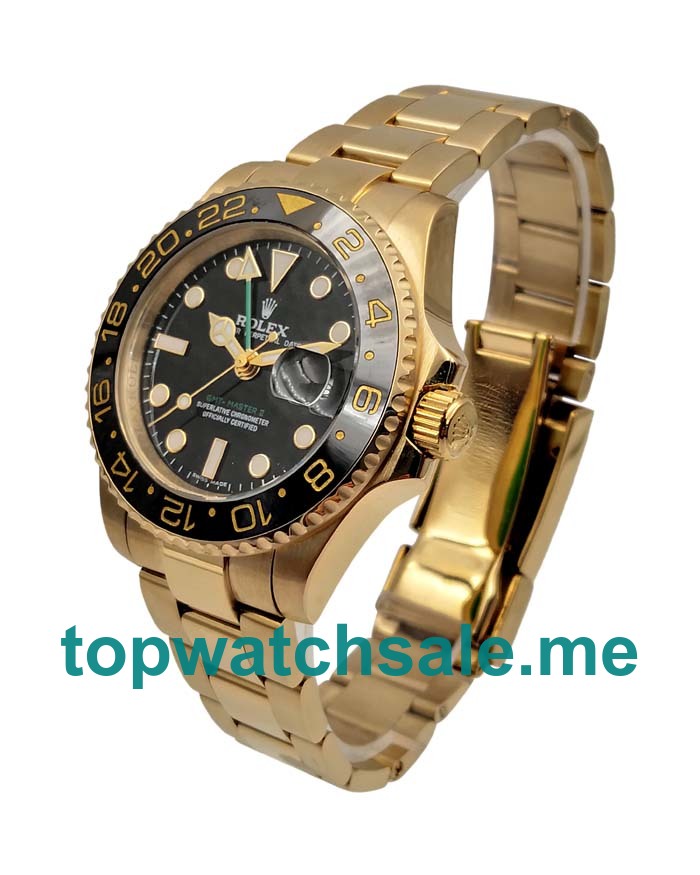 40MM Gold Cases Replica Rolex GMT-Master II 116718 UK Watches >> Rolexsubmariner.uk.com