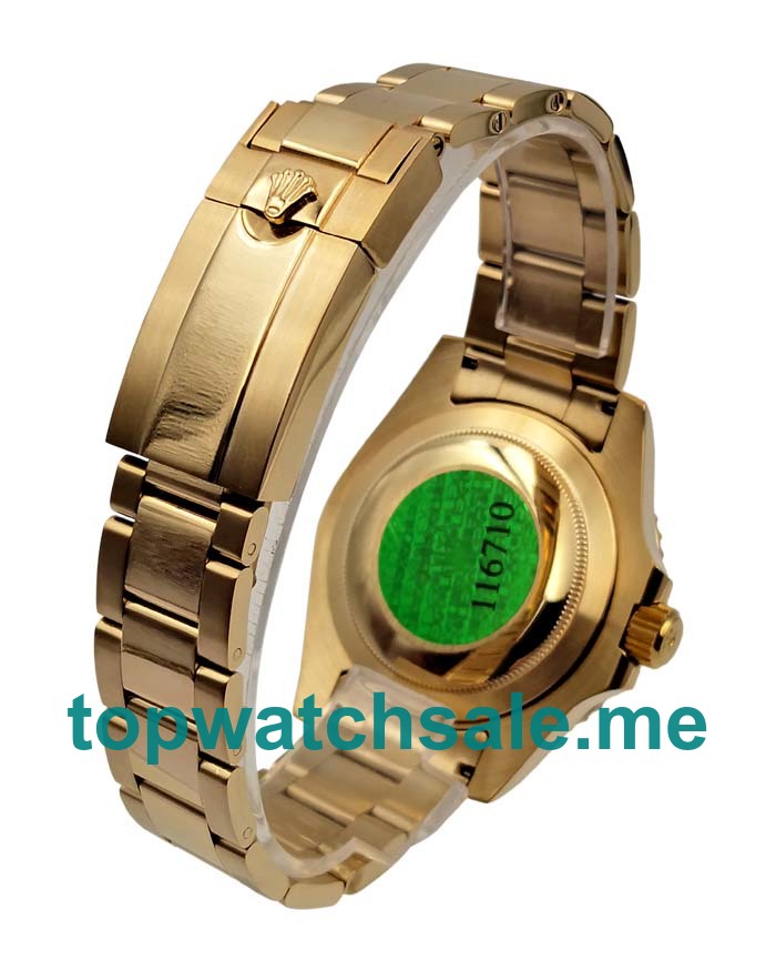 40MM Gold Cases Replica Rolex GMT-Master II 116718 UK Watches >> Rolexsubmariner.uk.com