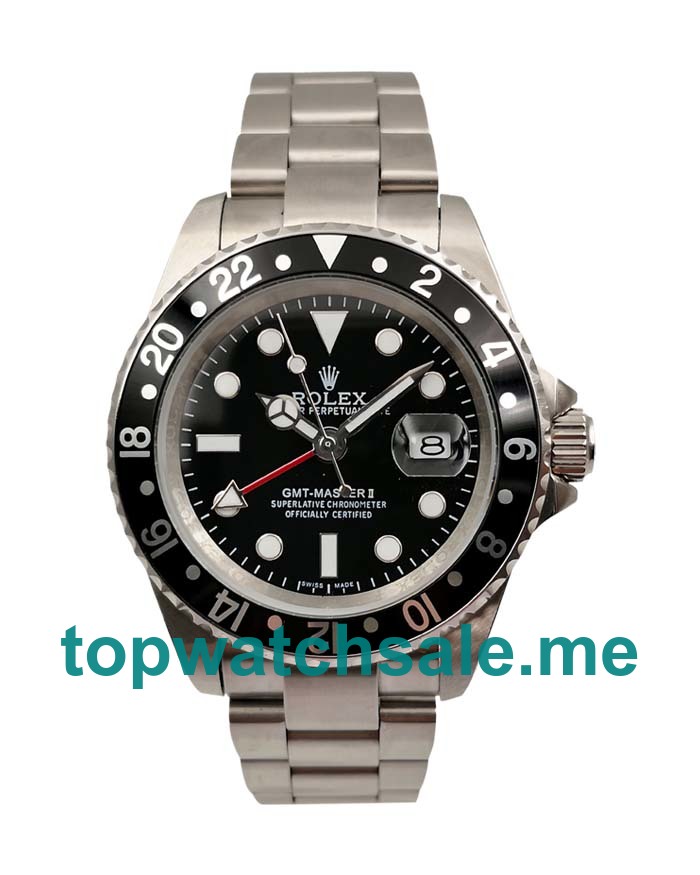 40MM Steel Cases Replica Rolex GMT-Master II 16710 LN UK Watches >> Rolexsubmariner.uk.com