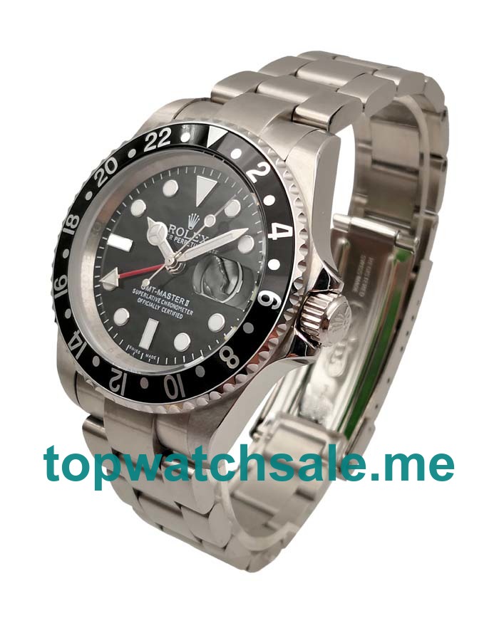 40MM Steel Cases Replica Rolex GMT-Master II 16710 LN UK Watches >> Rolexsubmariner.uk.com