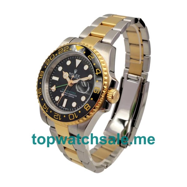 40MM Steel And Gold Cases Replica Rolex GMT-Master II 116713 LN UK Watches >> Rolexsubmariner.uk.com