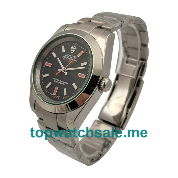 41MM Steel Cases Replica Rolex Milgauss 116400GV UK Watches >> Rolexsubmariner.uk.com