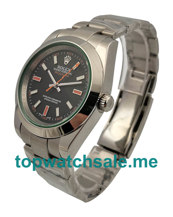 41MM Steel Cases Replica Rolex Milgauss 116400GV UK Watches >> Rolexsubmariner.uk.com