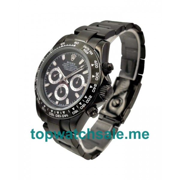 40MM Black Steel Cases Replica Rolex Daytona 116500 UK Watches >> Rolexsubmariner.uk.com