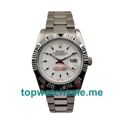 36MM Steel And White Gold Cases Replica Rolex Datejust Turn-O-Graph 116264 UK Watches >> Rolexsubmariner.uk.com