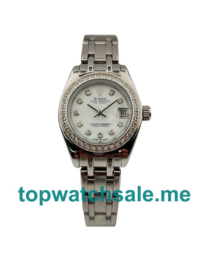 26MM White Gold Cases Replica Rolex Pearlmaster 80299 UK Watches >> Rolexsubmariner.uk.com